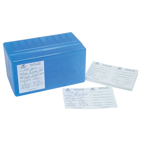 Pistol and Rifle Reloader's Labels - 100 Pack