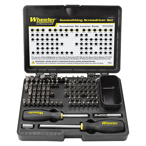 Professional Gunsmithing Screwdriver Set, 89 pc