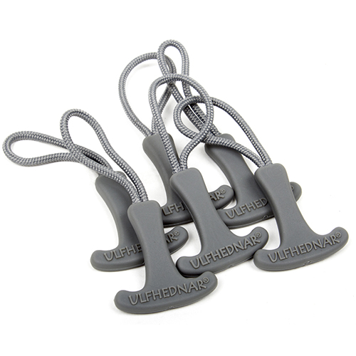 ULFHEDNAR Spare T-loops for YKK zippers - 6pcs