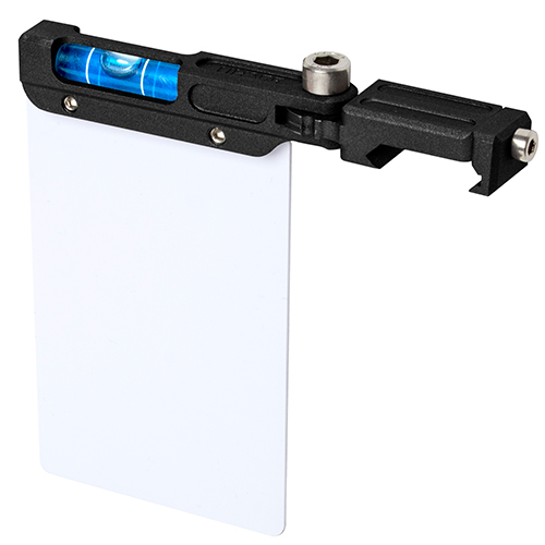 ULFHEDNAR Seitlich montierbare Wasserwaage Picatinny mit D.O.P.E. Karte