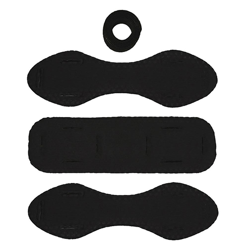 QORE PERFORMANCE, INC. IceVents Aero Gun/Duty Belt Pads - Black - 3-pack