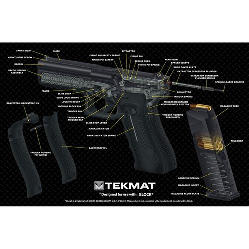 Glock® 3D Cutaway Mat