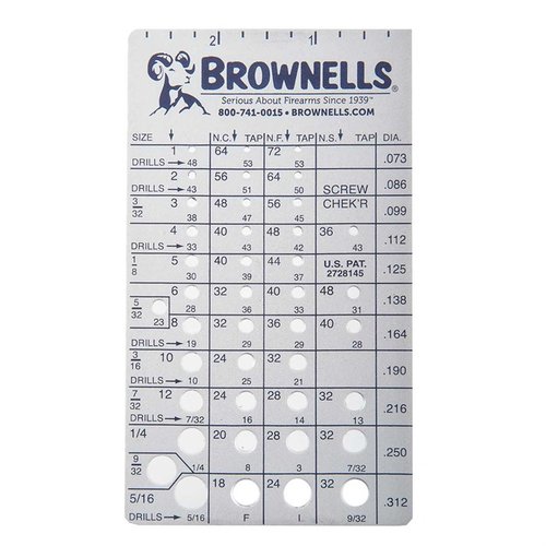 BROWNELLS U.S. Screw Chek'r