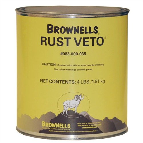 Brownells Rust Veto, 4 lb.