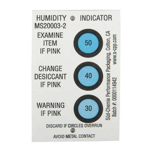 Humidity Cards, 5 Pak