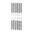 BROWNELLS 30 CALIBER STANDARD LINE STAINLESS RIFLE BRUSH 12 PACK