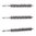BROWNELLS 338 CALIBER STANDARD LINE STAINLESS RIFLE BRUSH 3 PACK