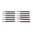 BROWNELLS 8MM STANDARD LINE STAINLESS RIFLE BRUSH 12 PACK