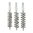 BROWNELLS 9MM, 38/357 CAL STANDARD LINE STAINLESS PISTOL BRUSH 3PK