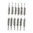 BROWNELLS 9MM, 38/357 CAL STANDARD LINE STAINLESS PISTOL BRUSH 12PK