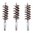 BROWNELLS 44/45 CALIBER STANDARD LINE STAINLESS PISTOL BRUSH 3 PACK