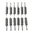BROWNELLS 44/45 CALIBER STANDARD LINE STAINLESS PISTOL BRUSH 12 PACK