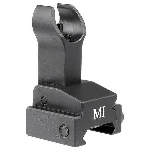 MIDWEST INDUSTRIES, INC. 1.6" Flip-Up Gas Block Front Sight Aluminum Black