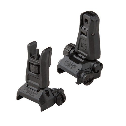 MAGPUL AR-15 Flip-Up MBUS Pro Backup Sight Set Black