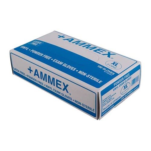 Vinyl Exam Gloves-Large-100 per box
