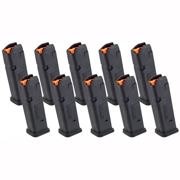 Magpul MAG801BLK 9mm 10 Round GLK 17 Magazine Black for sale online