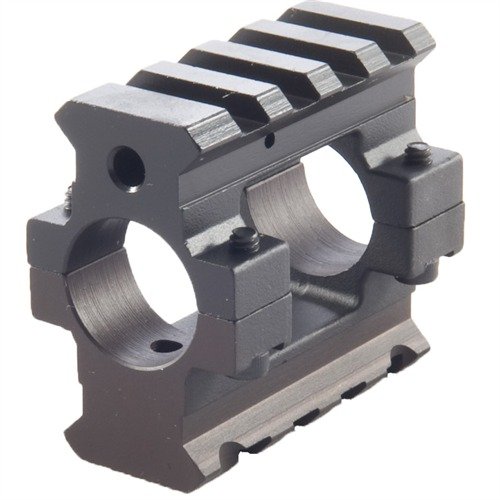 AR-15 Gas Block 2-Rail Picatinny .750 Steel Black
