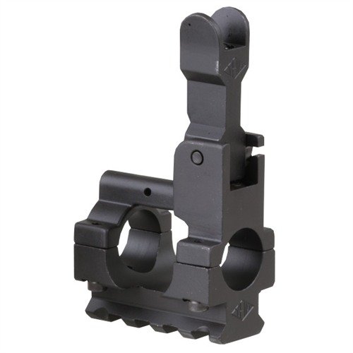AR-15 Gas Block Front Sight w/Rail .750 Steel Black