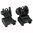 MIDWEST INDUSTRIES, INC. AR-15  Flip-Up Adjustable MCTAR-SPLP Rear Sight Black