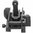 MATECH AR-15  Flip-Up Adj USGI Backup Iron Rear Sight Black