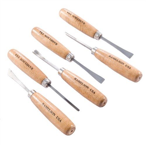Straight Handle Carving Set