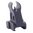 TROY INDUSTRIES, INC. 2" FIXED FRONT BATTLE SIGHT ALUMINUM BLACK