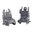 MAGPUL AR-15  Flip-Up MBUS Gen 2 Sight Set Black