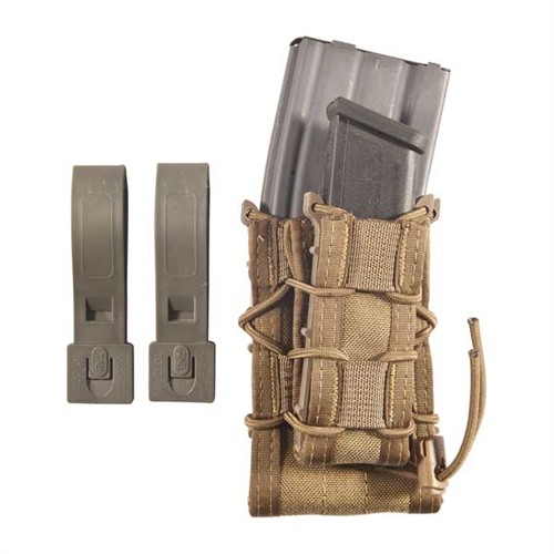 Magazine Carrier Molle Mount High Speed Gear Inc Double Decker Taco Mag Pouch Coyote Brownells Benelux