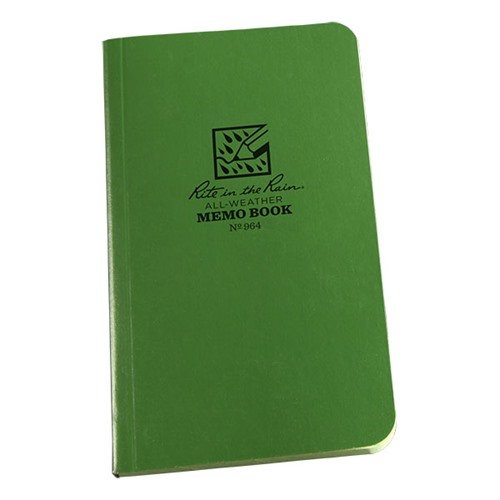All-Weather Memo Book-Green