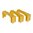 MAGPUL ENHANCED SELF-LEVELING FOLLOWER 3-PAK, YELLOW