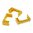 MAGPUL ENHANCED SELF-LEVELING FOLLOWER 3-PAK, YELLOW