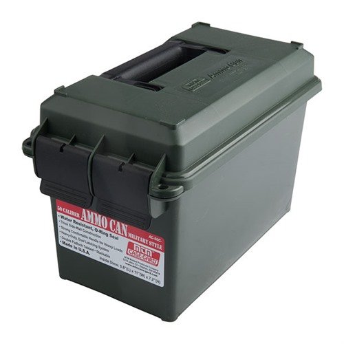MTM 50 Caliber Ammo Can Polymer Green