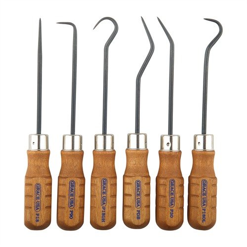 GRACE USA 6 Piece Hook and Pick Set