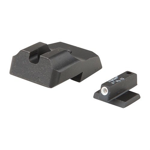 WARREN TACTICAL SERIES 1911 Sight Set Plain Rear Tritium Front, Low Mount
