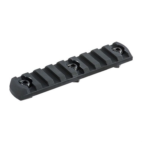 M-LOK Rail 9 Slot Picatinny Aluminum Black 3.875"
