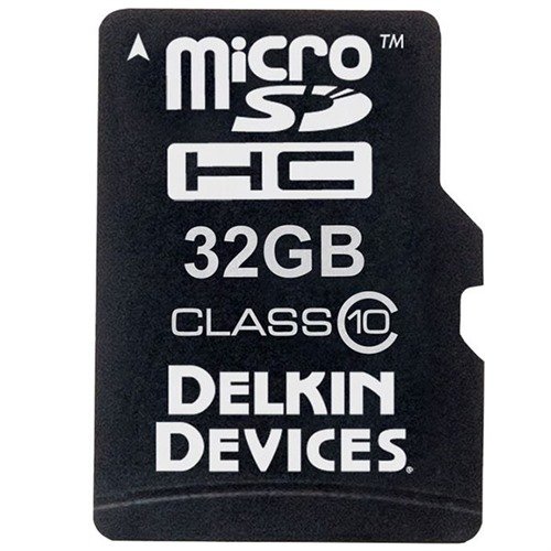 DELKIN DEVICES Class 10 Micro SD Card 32GB