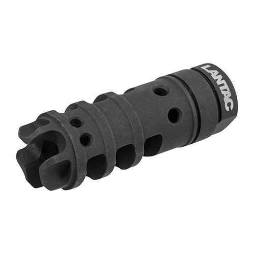 LANTAC USA LLC Dragon Muzzle Brake 30 Caliber 14-1 LH Steel Black Nitride
