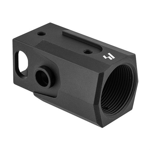 AK to AR Buffer Tube Adapter Black Aluminum