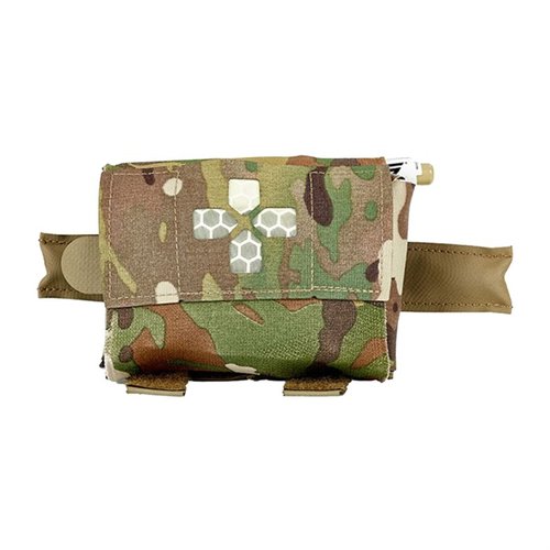 BLUE FORCE GEAR Micro Trauma Kit Now! Pouch Belt Mount Multicam