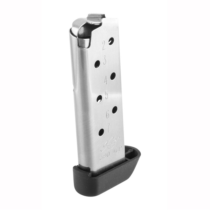 .380ACP Kimber Micro 7 Round Stainless Steel Extended Magazine 1200164A No
