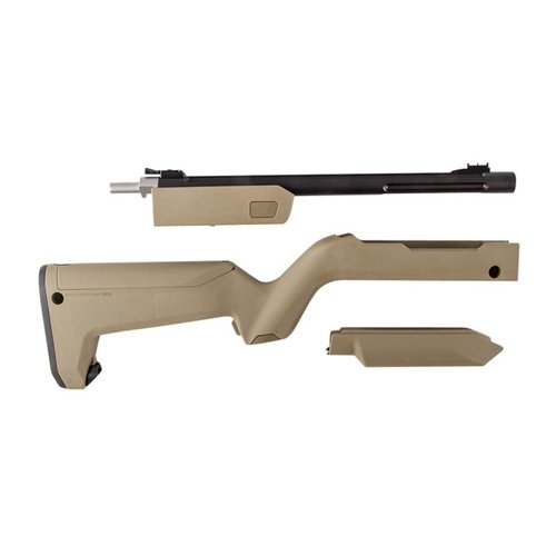 TACTICAL SOLUTIONS, LLC Lightweight Matte Black Barrel w/ FDE Backpacker Stock