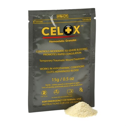 CELOX MEDICAL Hemostatic Granules, 15g Pack