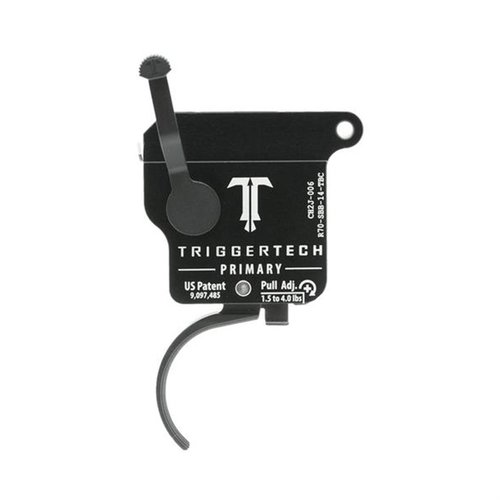 TRIGGERTECH Remington 700 Primary Trigger Curved Black