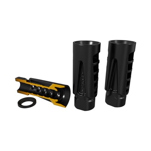 HIPERCOMP™ 9mm Compensator 1/2-28 Steel Black