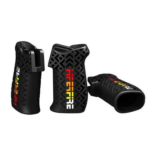 AR-15 HIPERGRIP®TL Textured Pistol Grip w/Logo Polymer Blk