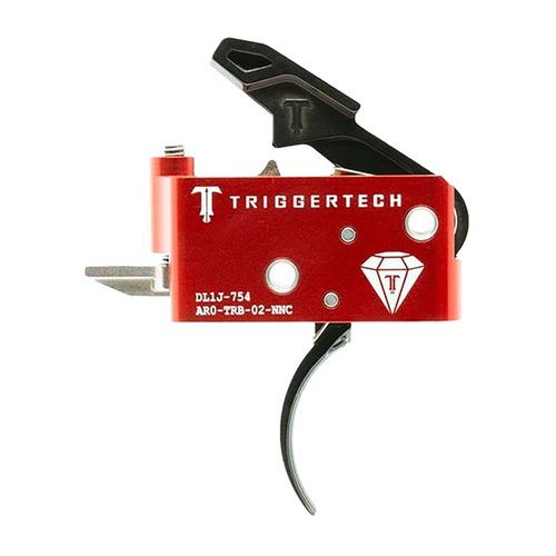 TRIGGERTECH AR Diamond Trigger Curved Black