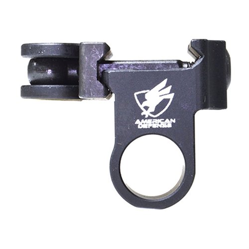AMERICAN DEFENSE MANUFACTURING Harris Swivel Bipod Mount Black