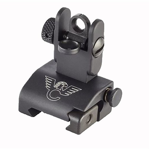 WILSON COMBAT AR-15 Flip-Up Bus Rear Sight Rail-Mounted