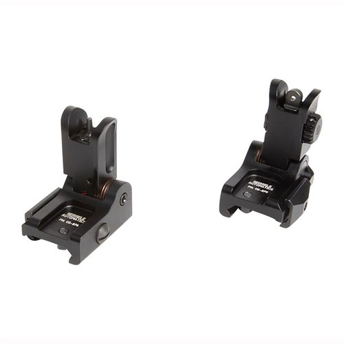 GEISSELE AUTOMATICS LLC BUIS Folding Sight Set Black