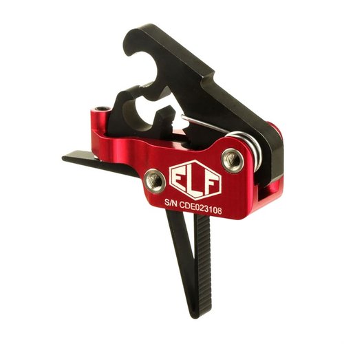 ELFTMANN AR-15 Match Pro Trigger Straight Black